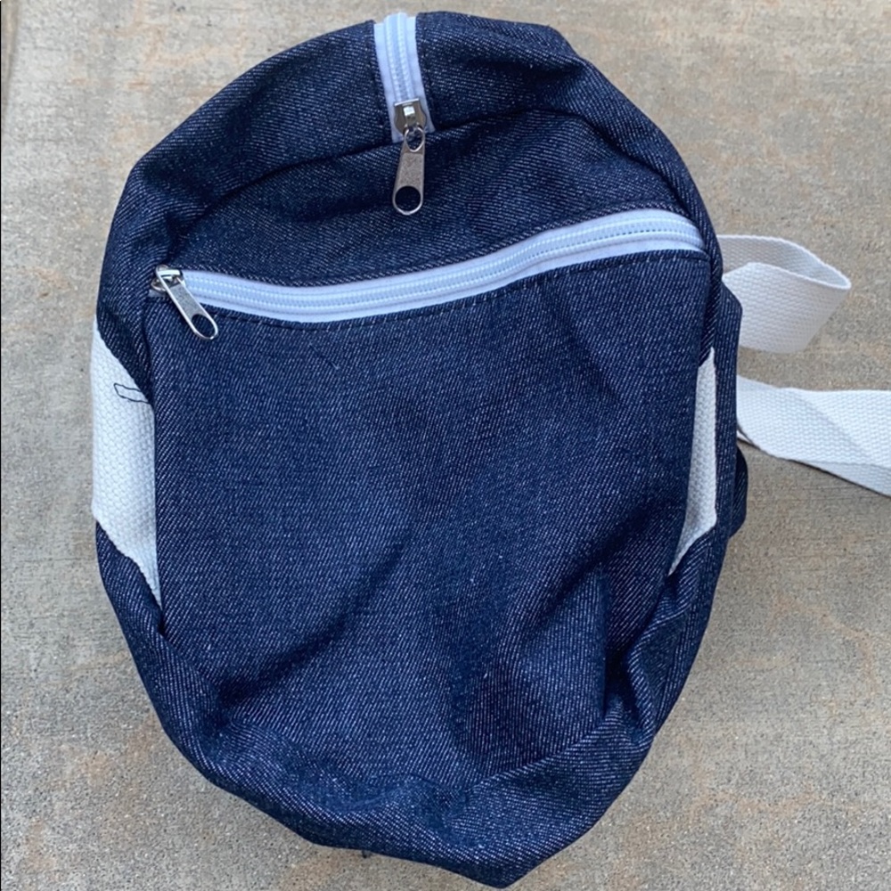 WILL WORKOUT FOR CUPCAKES 🧁 😍Denim gym bag🧁😍 - Picture 3 of 4